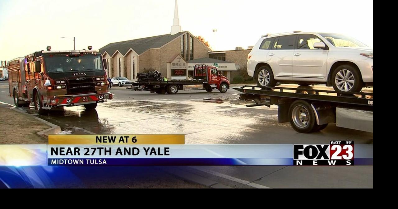 Motorcyclist Taken To Hospital In Critical Condition After Crash Near 27th And Yale News 2950