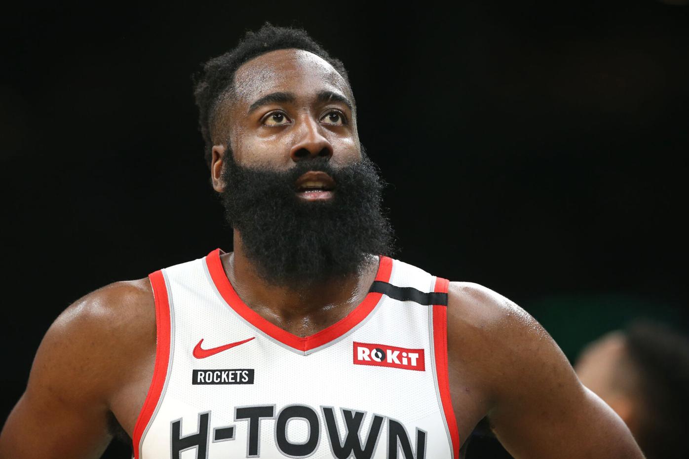 James Harden's blue furry get-up was designed in Milan, not on