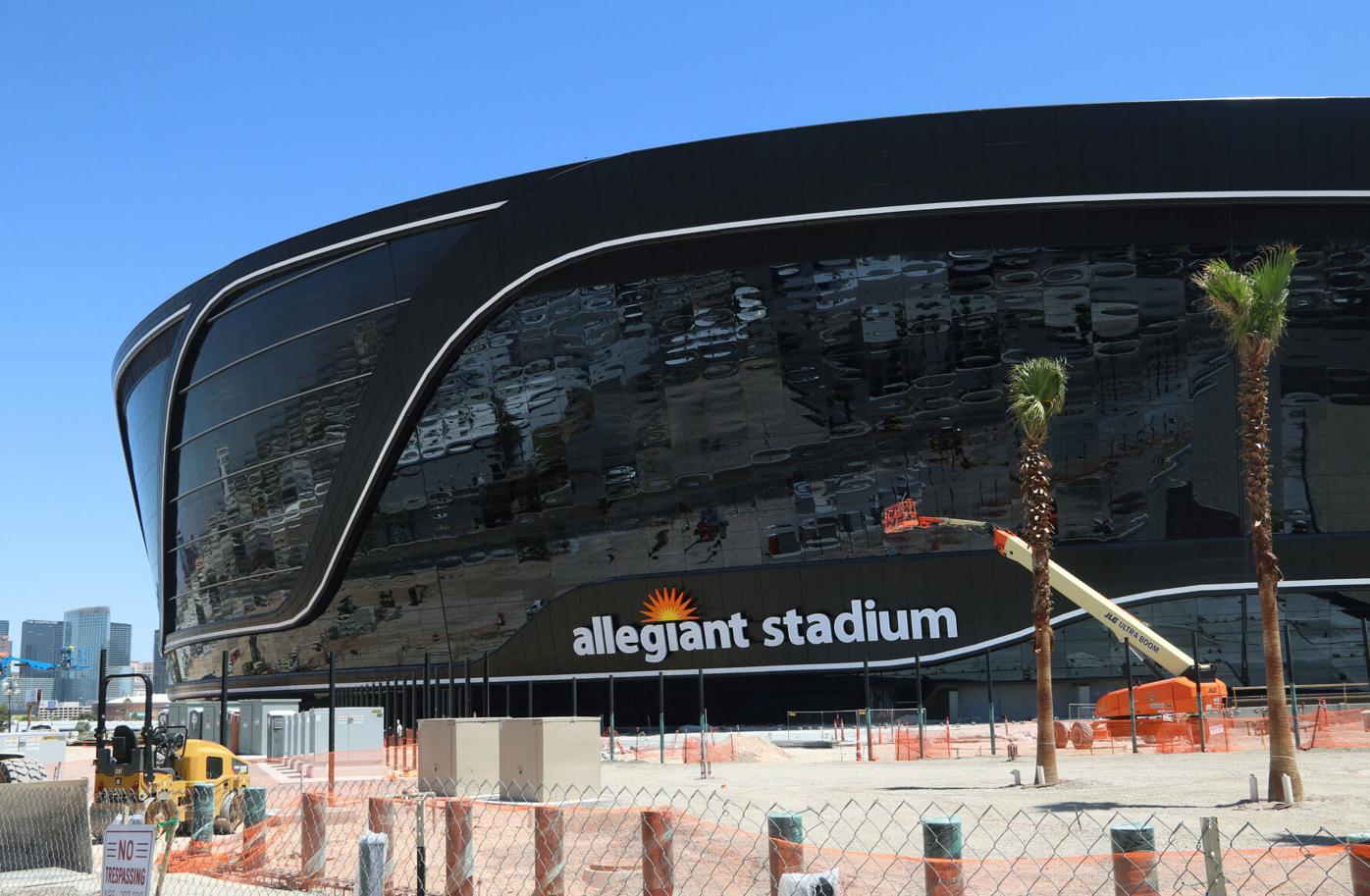 Unique look inside Allegiant Stadium, Las Vegas May 11, 2021 