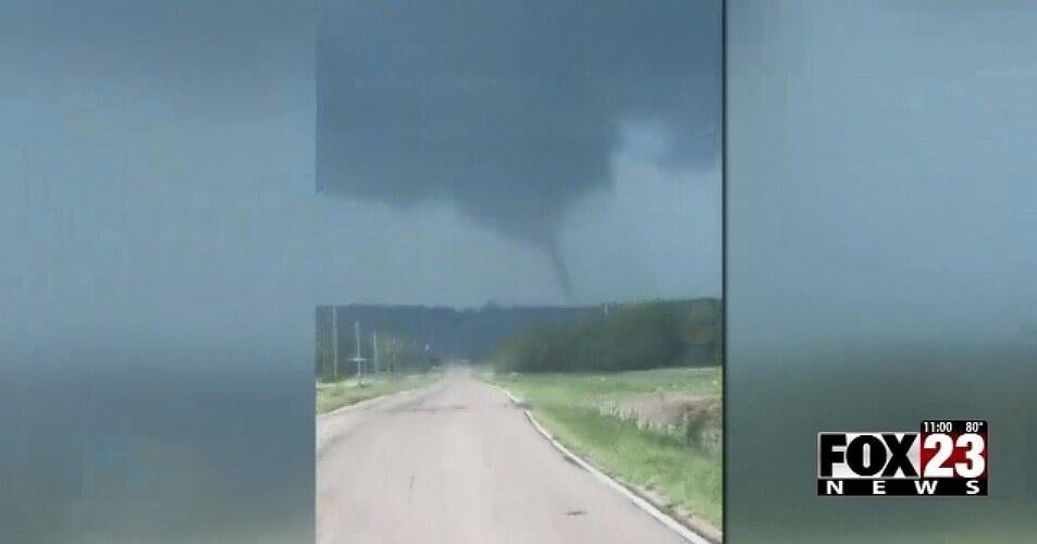 Tornado in Montgomery County in Kansas Sunday night rated EF2