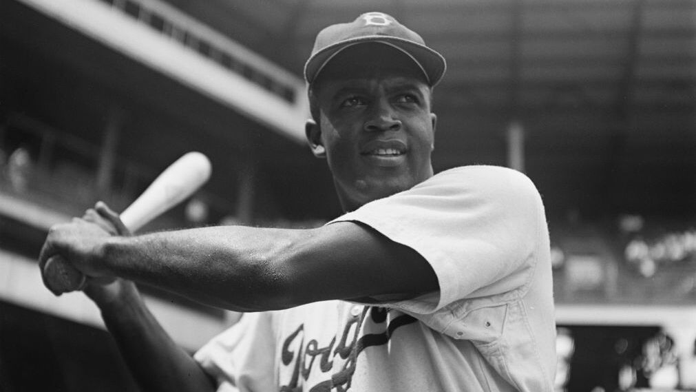 Jackie Robinson (1919-1972), broke - Image 1 from Jackie Robinson: 75 Years  of Baseball Greatness