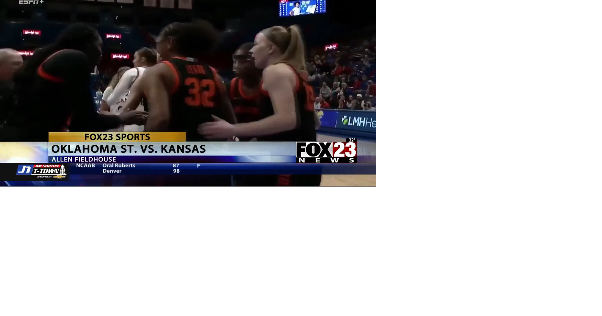 OSU picks up road win at Kansas