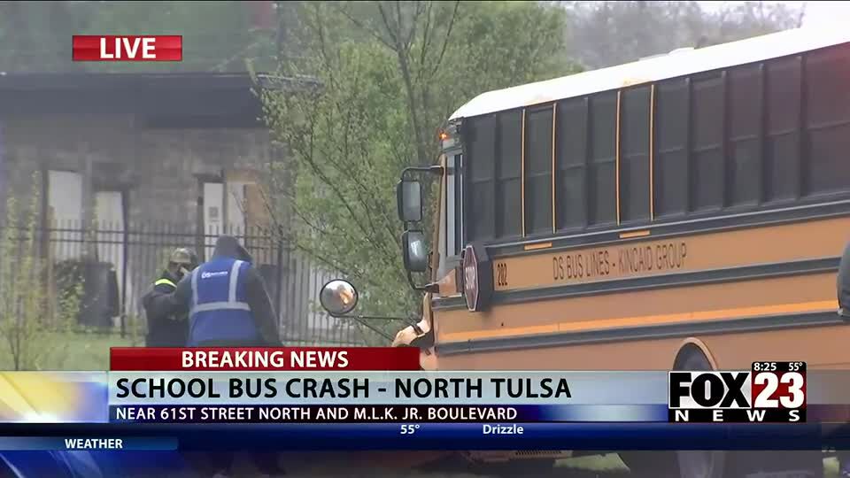 School Bus Wreck In North Tulsa | News | Fox23.com