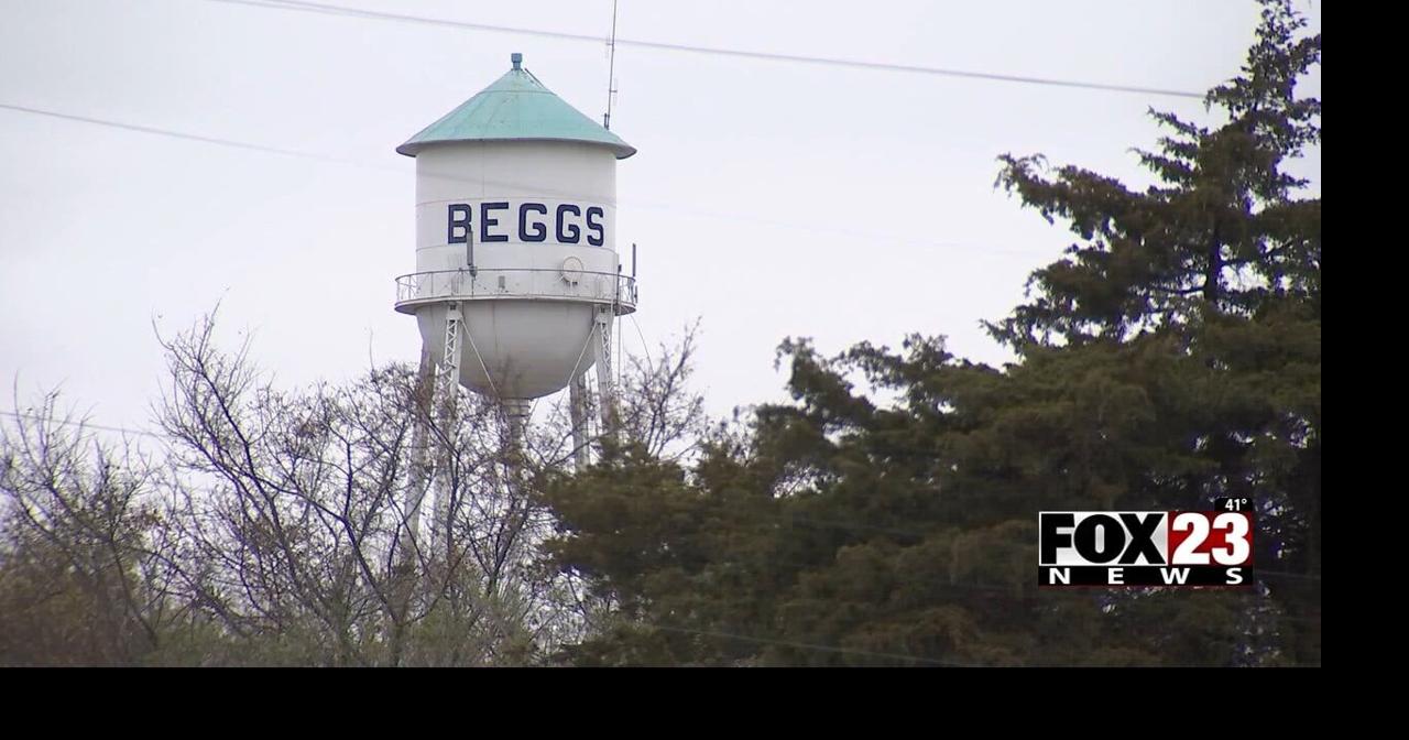 FOX23 speaks with Beggs resident following another stretch of water