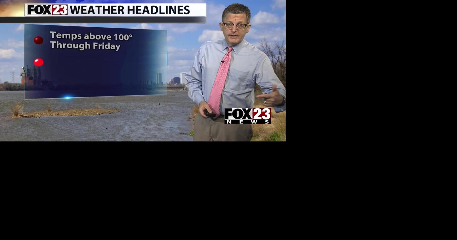 FOX 23 Wednesday Evening Forecast Weather