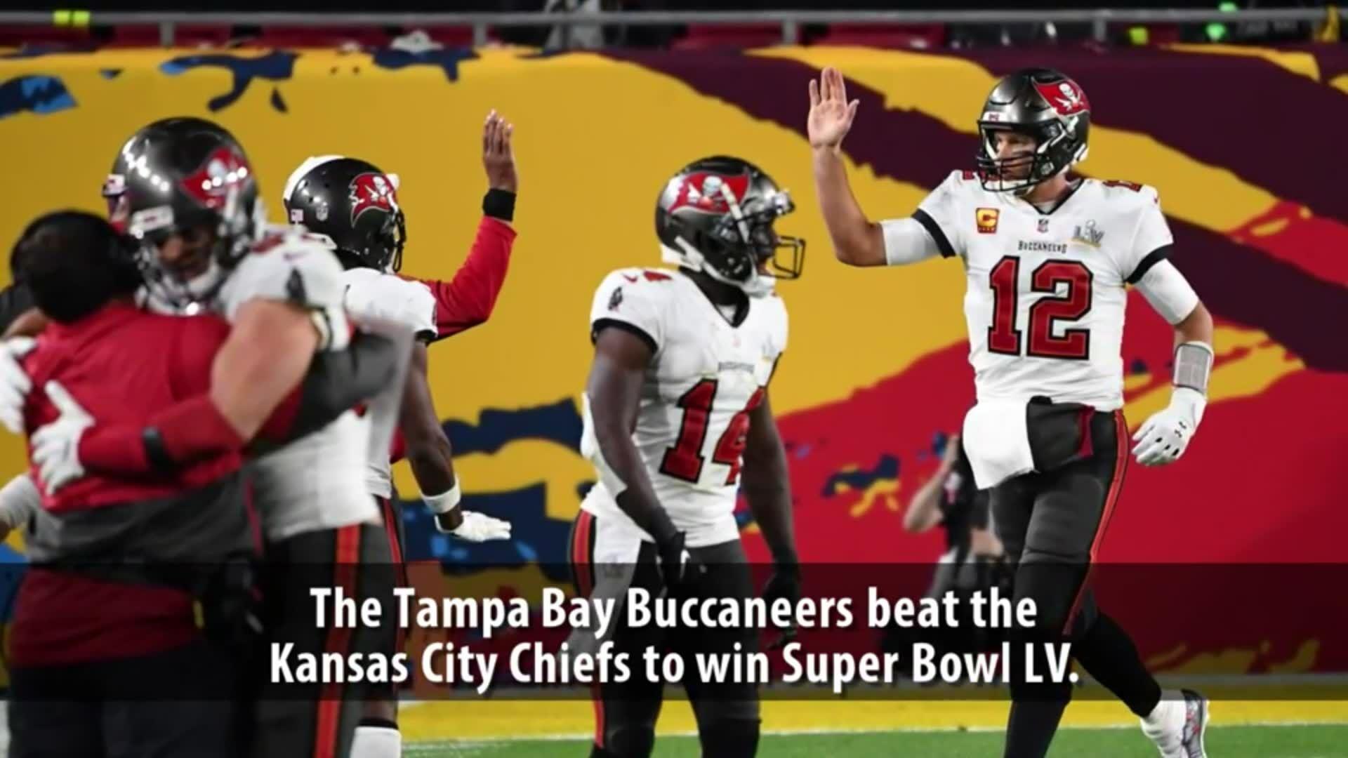 Buccaneers beat Chiefs 31-9 in Super Bowl LV