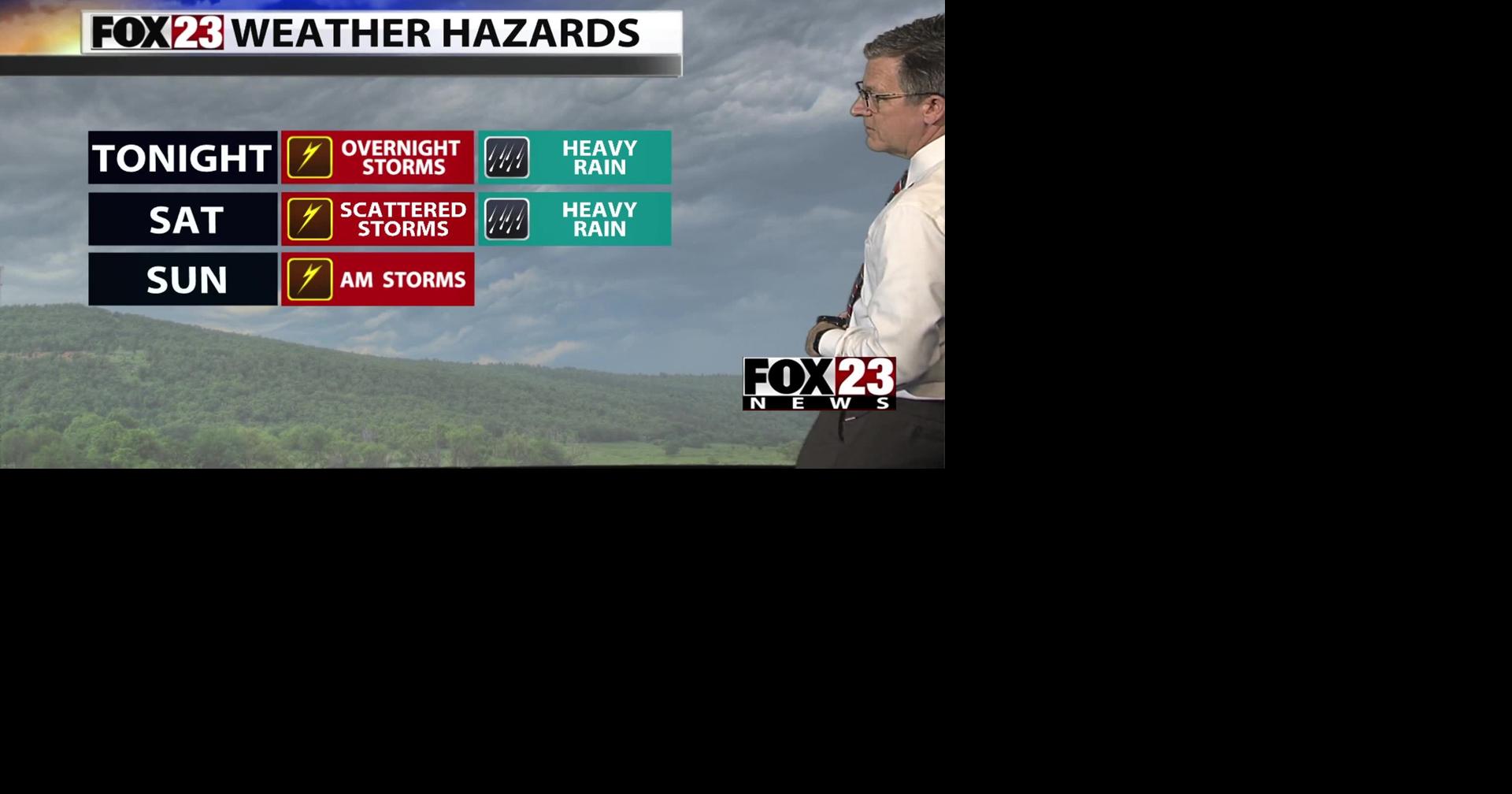 FOX23 Friday Evening Forecast | Weather | fox23.com