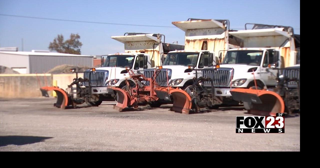 Video: The City of Tulsa says it is prepared for the stretch of cold weather and snow chances on the way | News | fox23.com