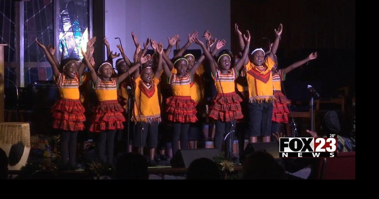 The African Children's Choir performs final show of 2025 at Sand Springs Methodist Church