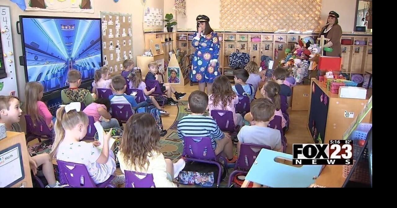 Aspen Creek ECC students learn about new cultures with imaginative trips around world