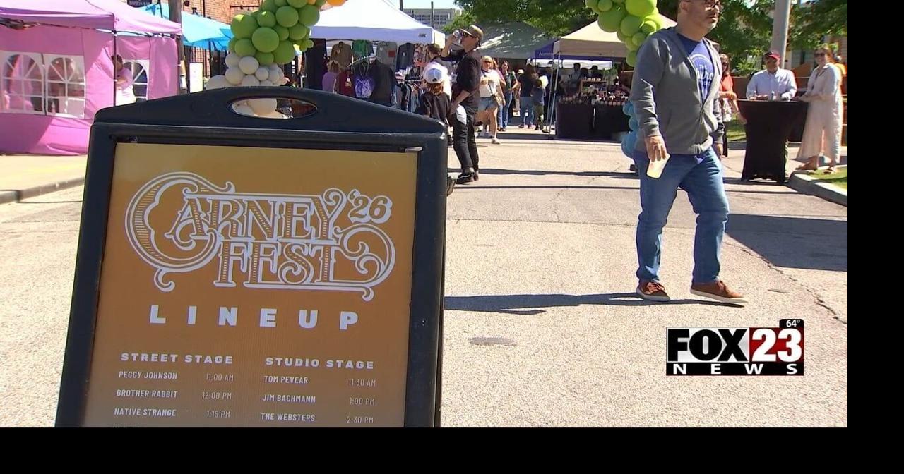Video: Carney Fest returns for 4th year, celebrates local musicians and Tulsa's musical legacy