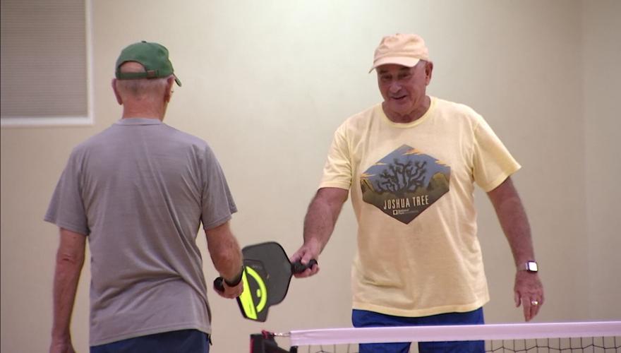 Photos Seniors play pickleball in midtown Tulsa