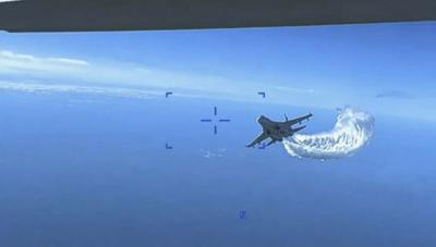 Video still of Russian Su-27