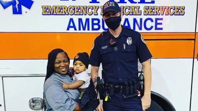 Tennessee police officer praised for quick thinking after saving choking baby