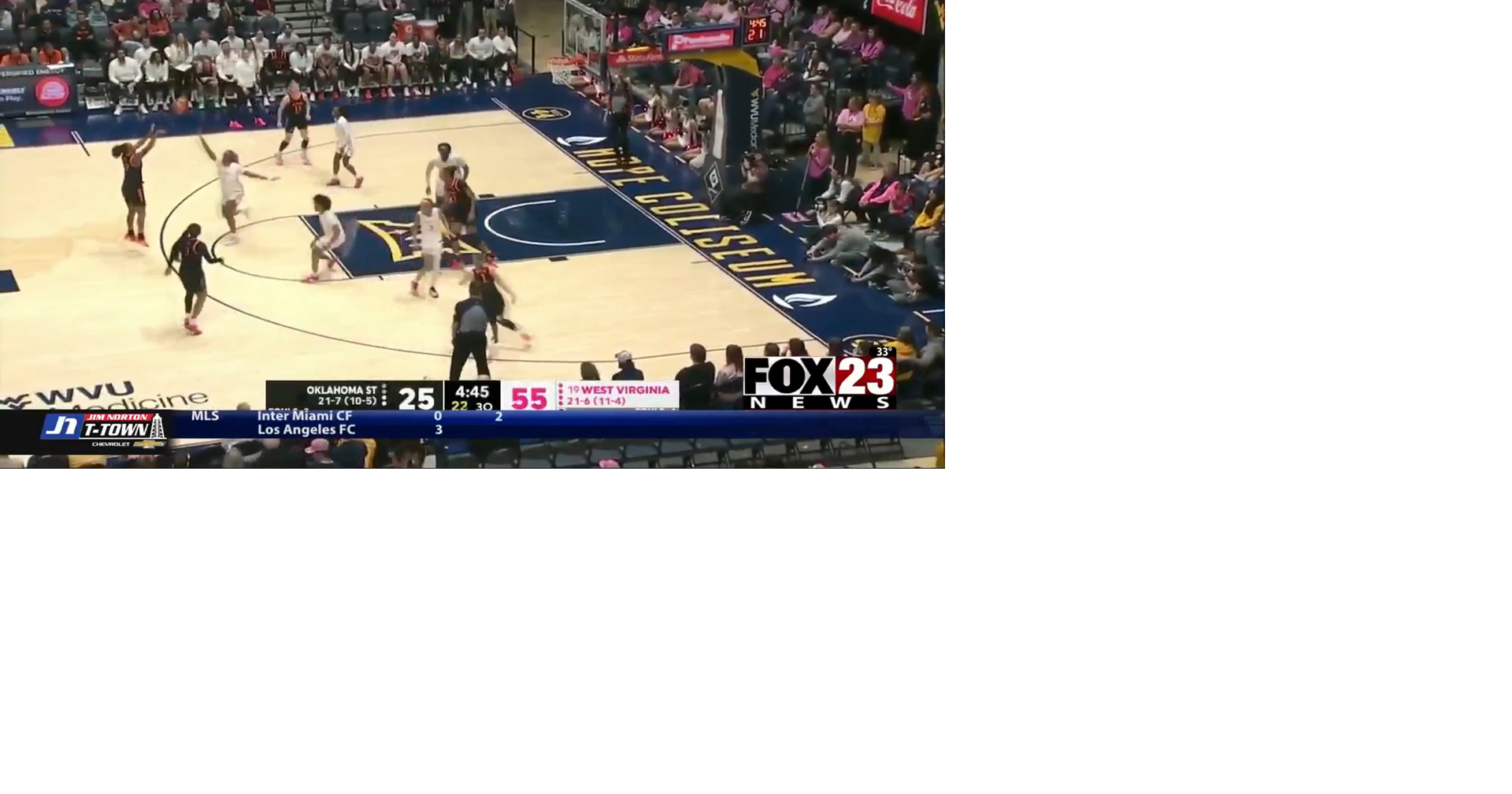 OSU gets hammered at West Virginia