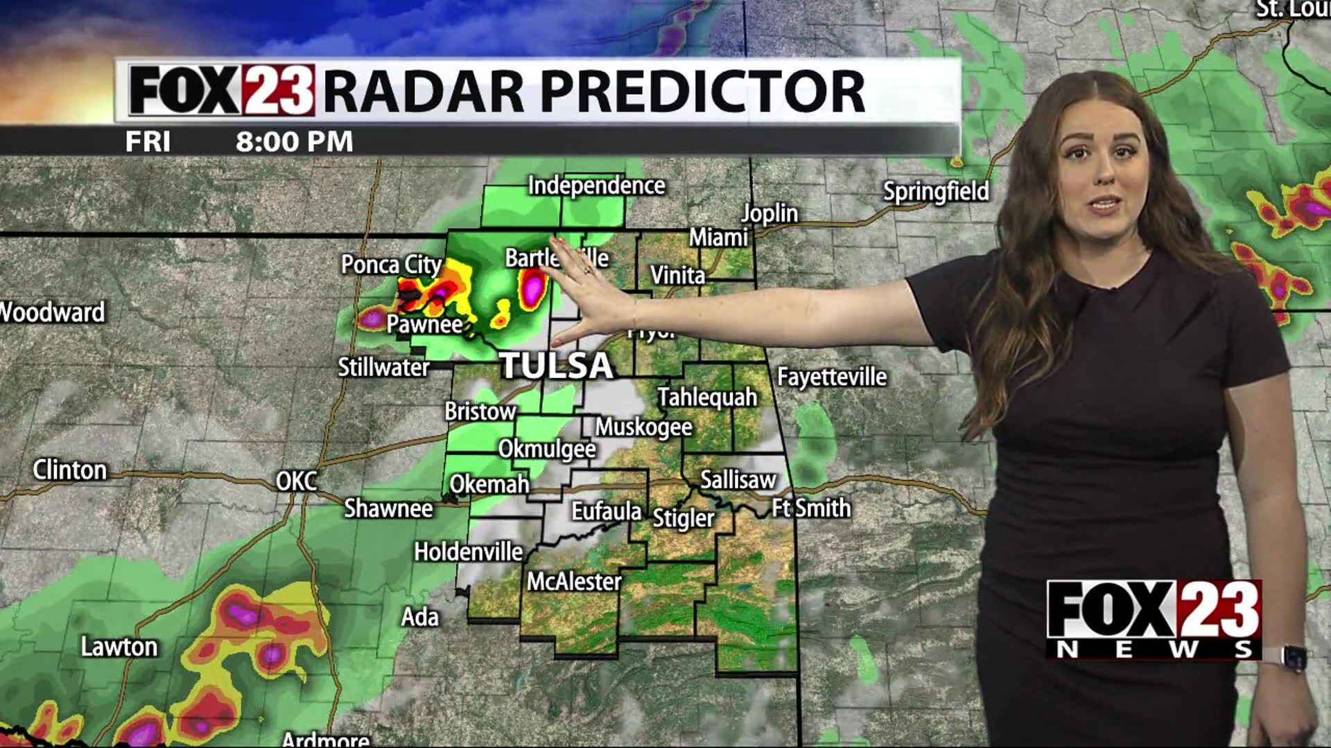 FOX23 Thursday Afternoon Forecast | Weather | Fox23.com