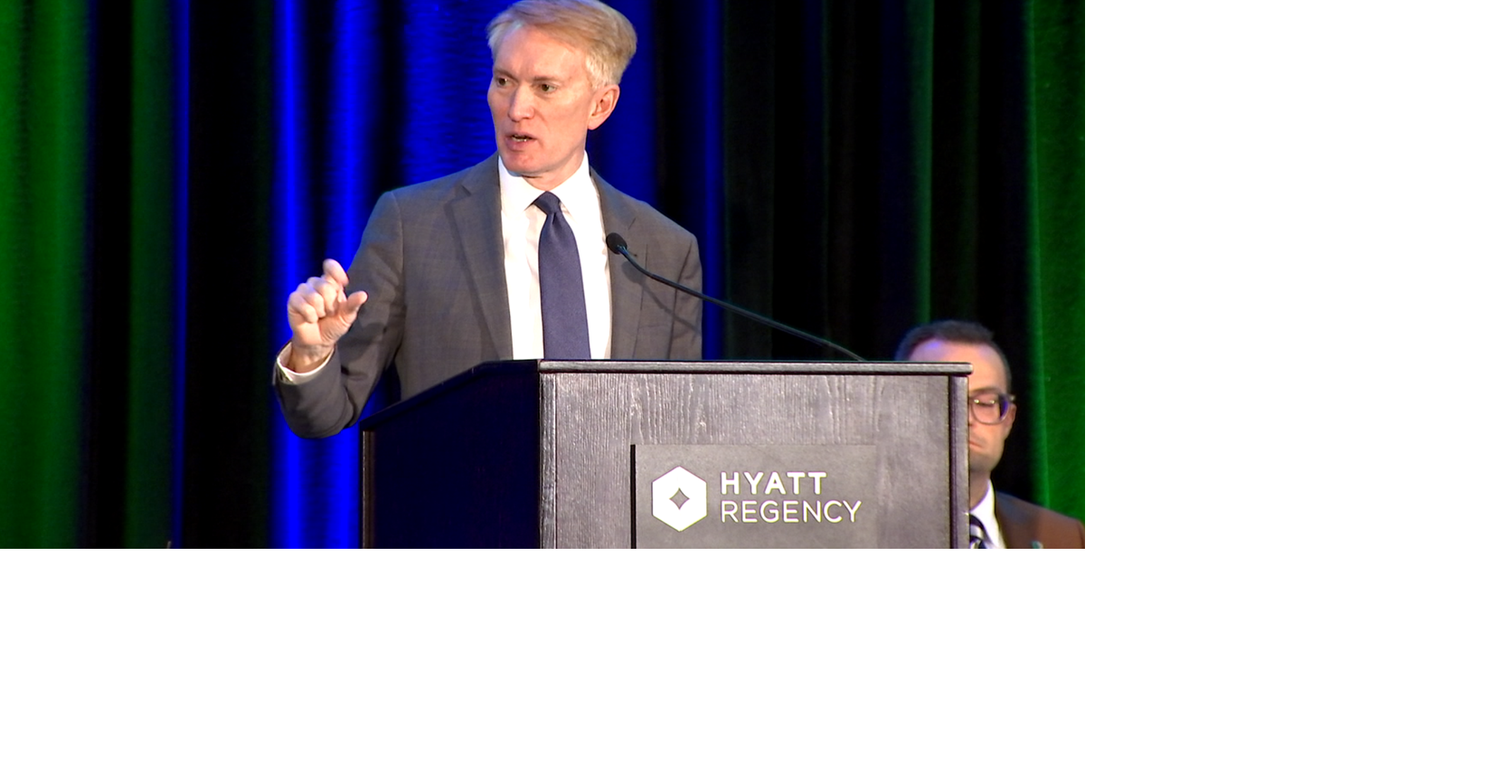 Senator Lankford speaks at Tulsa Regional Chamber's Congressional Forum