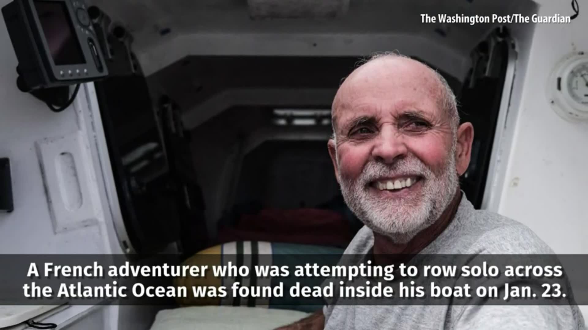 French adventurer 75 dies attempting solo row across Atlantic