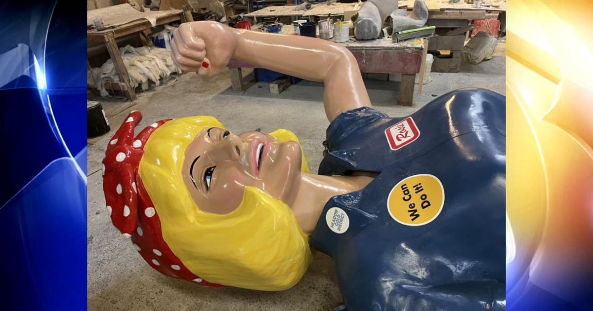 Rosie the Riveter to be installed at the Land of the Giants on Route 66 ...