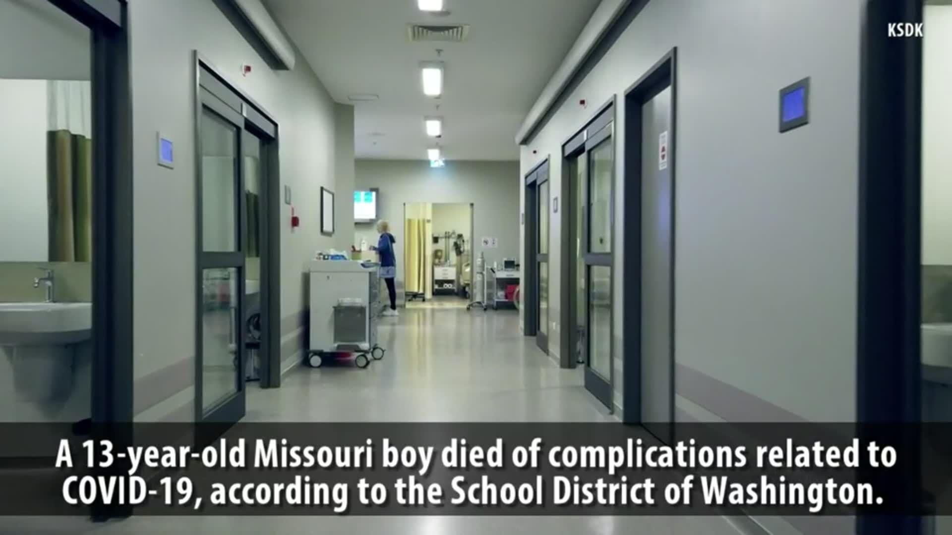 Missouri middle schooler dies due to COVID-19 complications