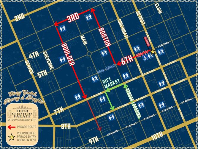 Final preparations underway for the 2024 Tulsa Christmas Parade News