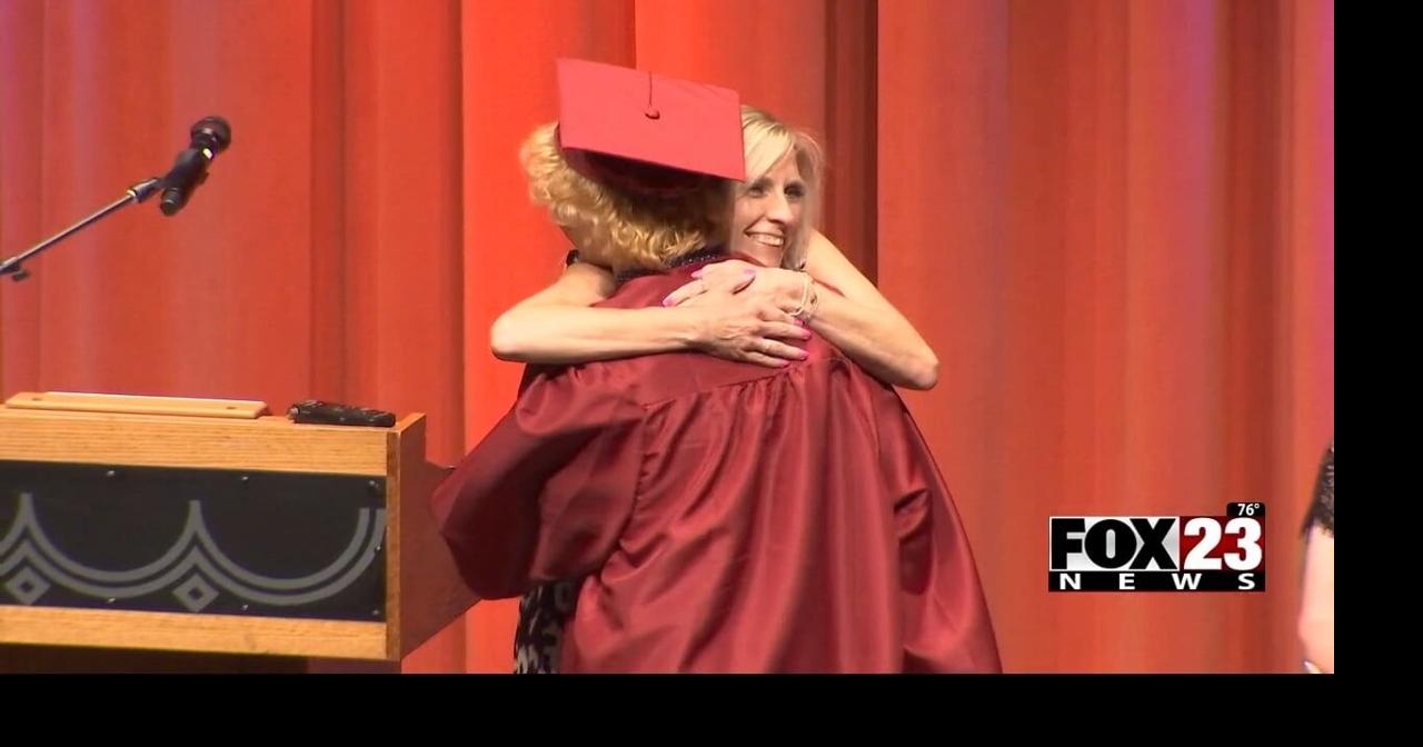 Barnsdall High School seniors graduate nearly two weeks after deadly