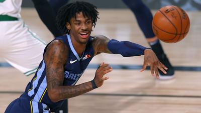 Ja Morant gets 100% real on NBA nickname jerseys