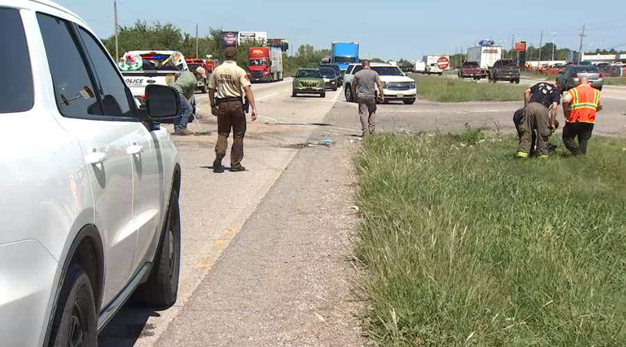Photos Four children hospitalized in Highway 69 crash near Pryor