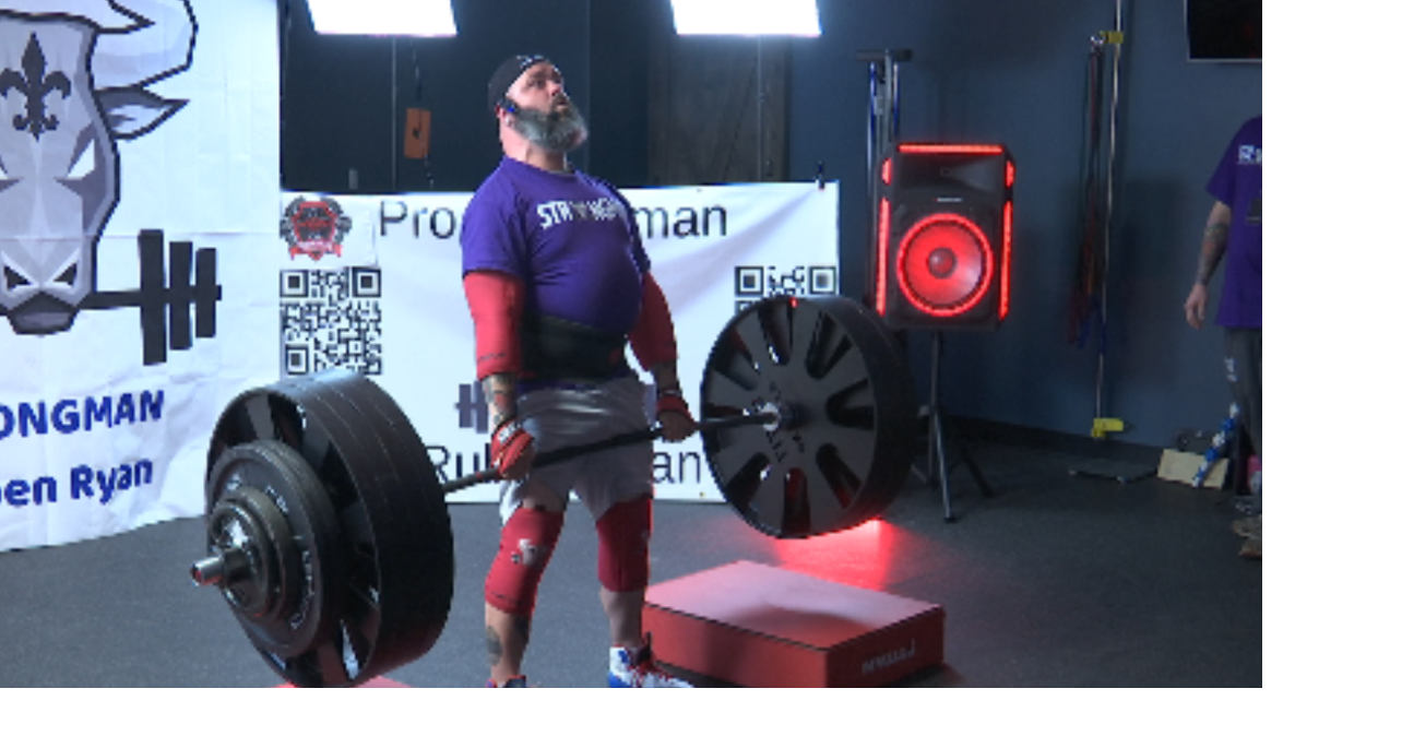 Local strongman kicks off 2026 tour to inspire kids facing health challenges