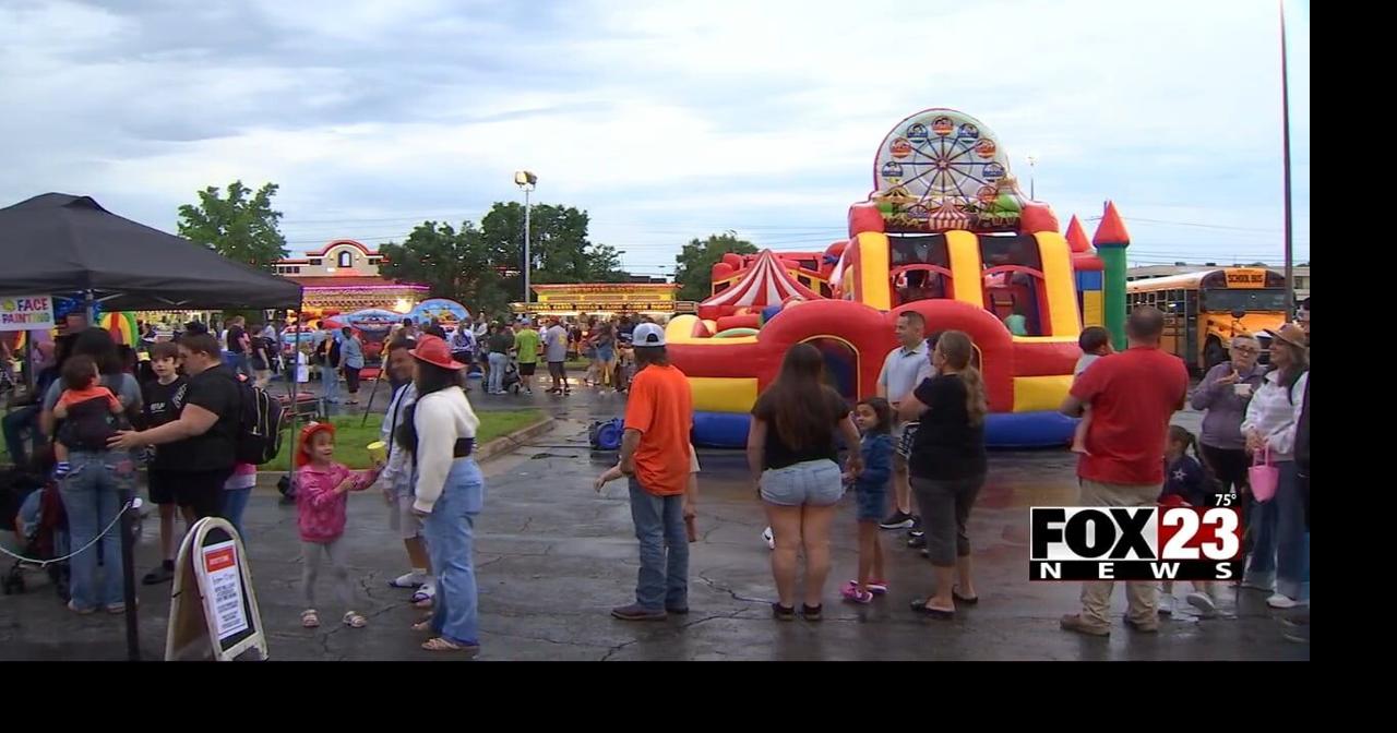 Broken Arrow celebrates first night of New Orleans Block Party