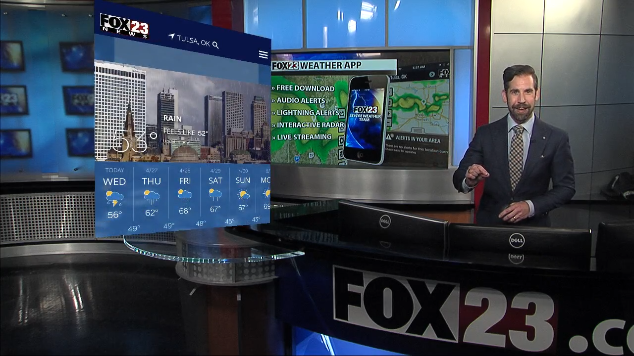 All You Need To Know About The Free FOX23 Weather App | Weather | Fox23.com