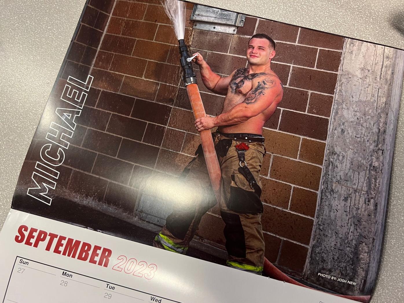 Tulsa Fire Department heats up 2023 with men's, women's calendars | News |  fox23.com