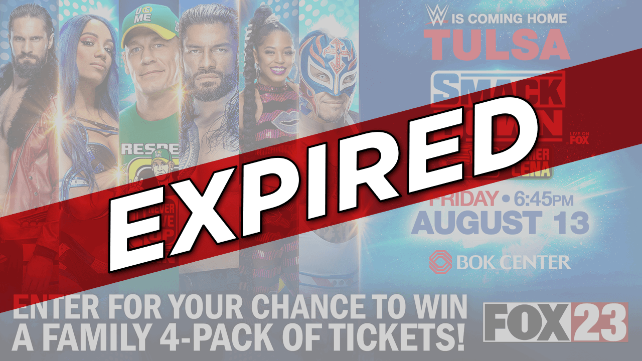 Enter for Your Chance to See WWE Friday Night Smackdown