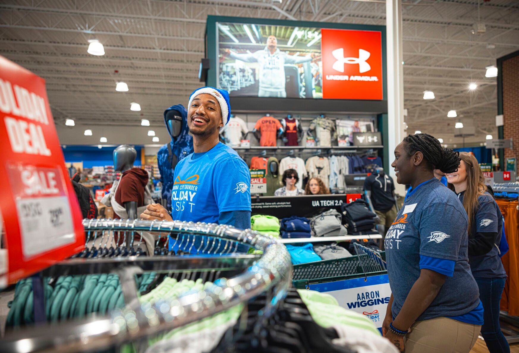 Does walmart sell under armour sales in stores