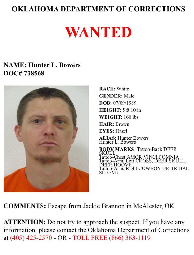 Authorities capture inmate who walked away from McAlester prison News