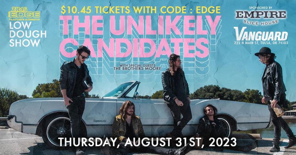 Local radio DJ brings a Low Dough Show with The Unlikely Candidates to