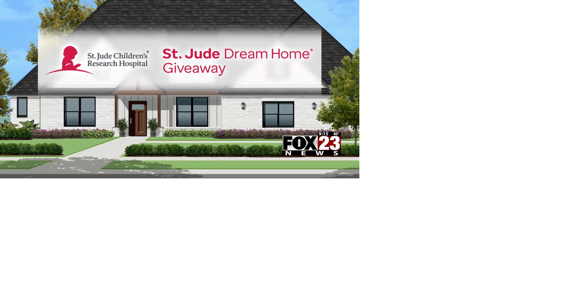 Tickets on sale for 2023 St. Jude Dream Home St. Jude
