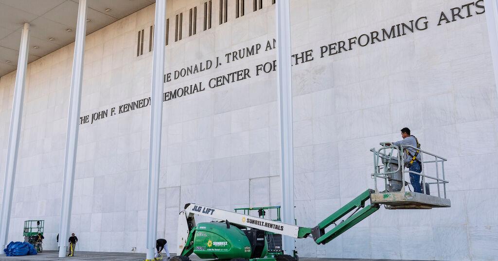Judge says Kennedy Center board broke law putting Trump's name on building, blocks closure