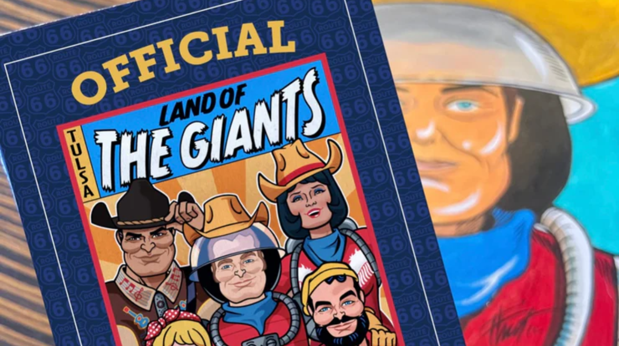 Explore Tulsa's Route 66 with official Land of the Giants Passport