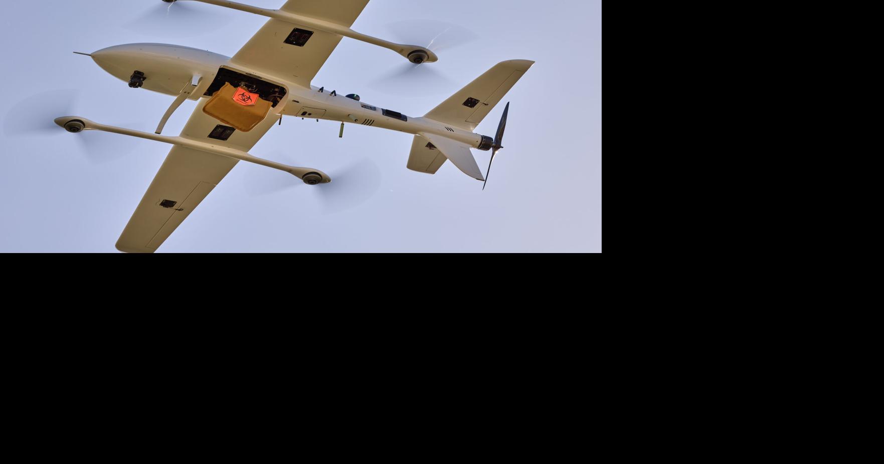 Drone delivery demonstration highlights future of rural healthcare