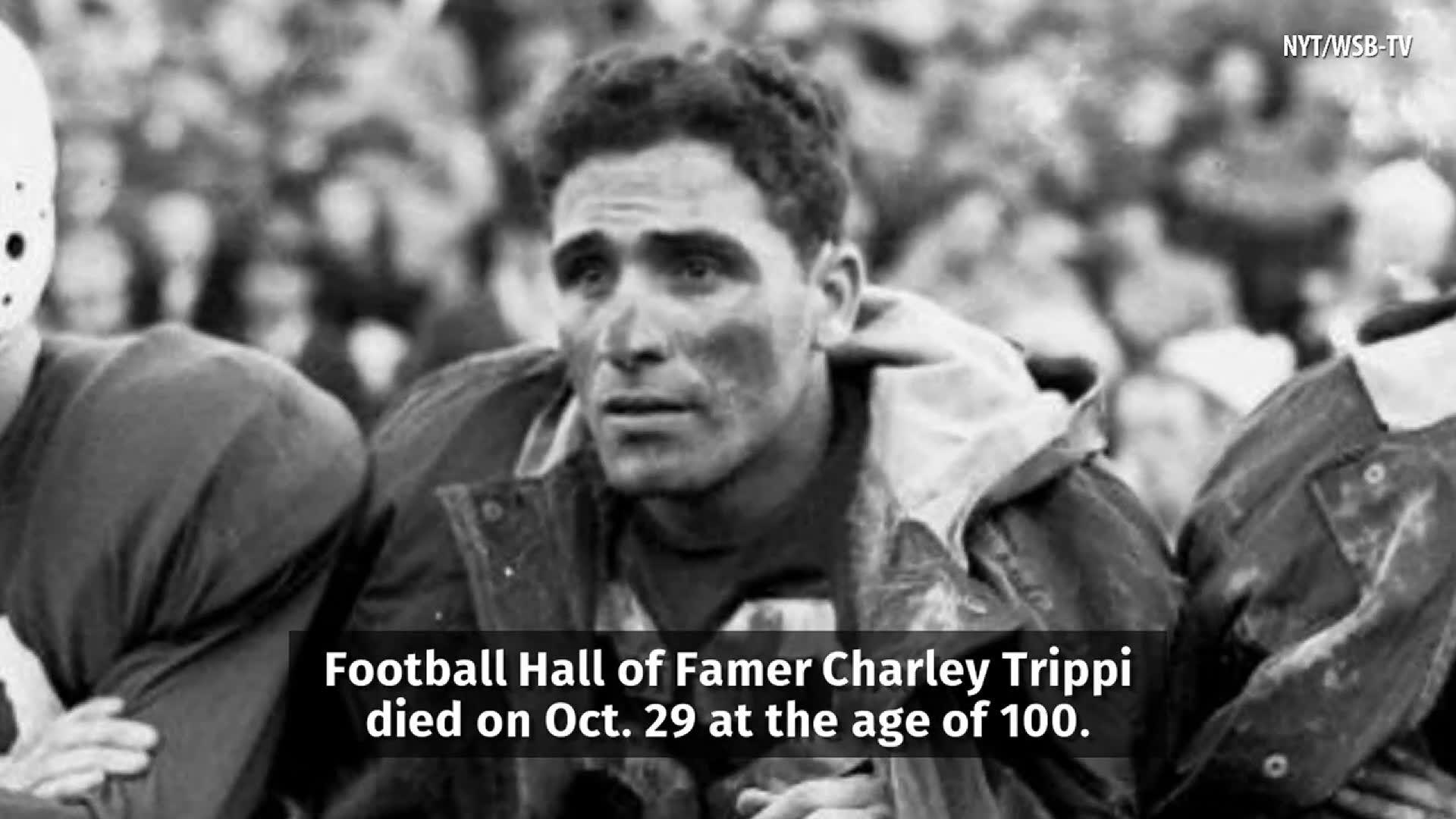 Pro Football Hall of Famer Charley Trippi dies at 100