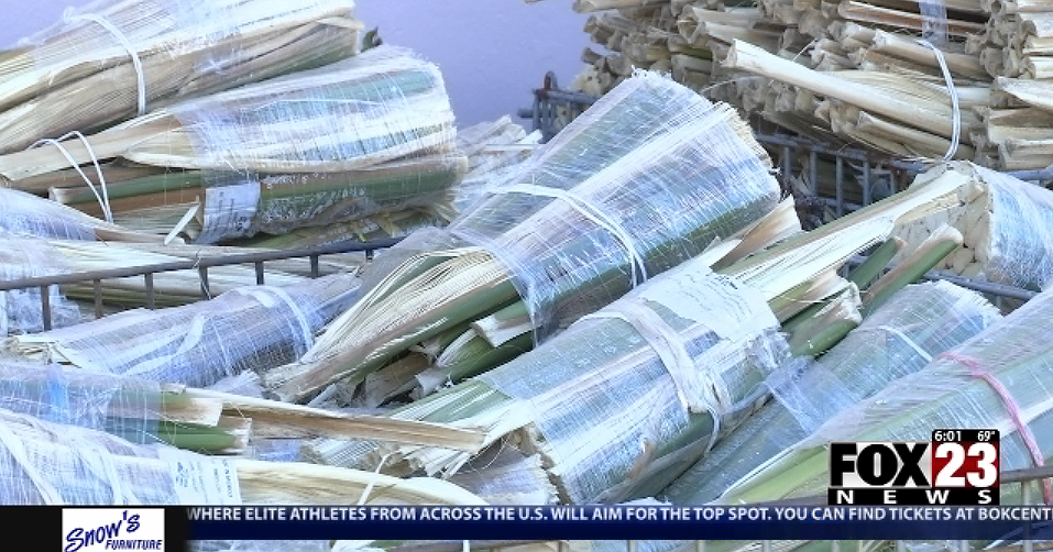 Tulsa company ships millions of palm leaves nationwide ahead of Palm Sunday