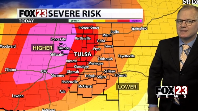 FOX23 Monday Afternoon Forecast | Weather | Fox23.com