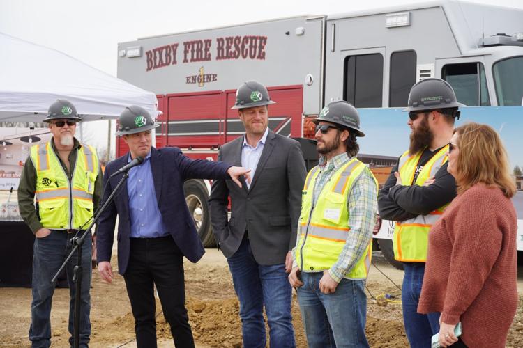 Photos: Bixby Fire Department Headquarters Groundbreaking fox23 com