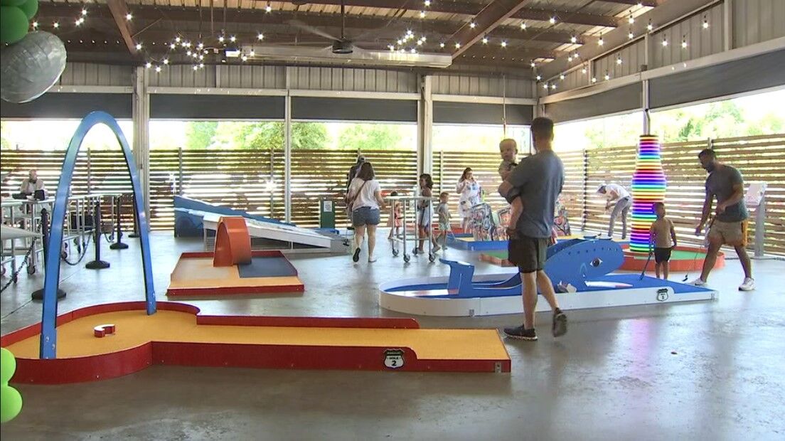 Mini golf back at Mother Road Market a year after Father's Day
