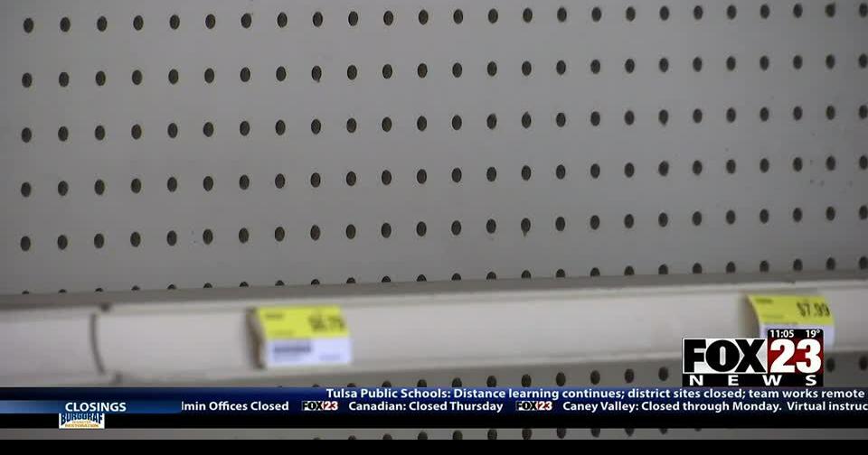 Tulsa hardware stores are few of many running low on winter weather