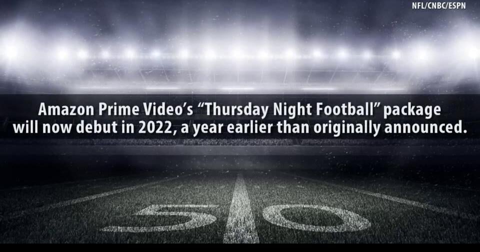 's Thursday Night Football package will begin in 2022