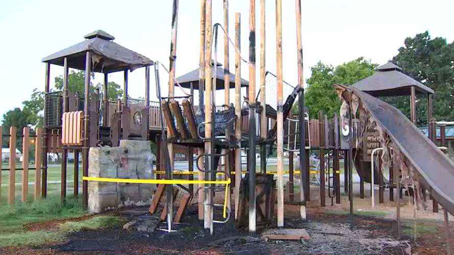 Photos Officials investigate fire at Tulsa's Zeigler Park