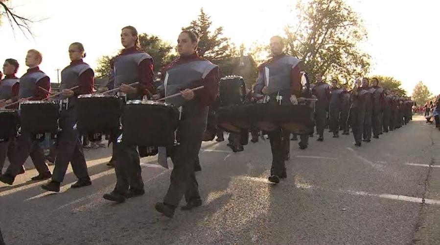 Tournament of Roses President celebrates Trojan Pride Band at Jenks