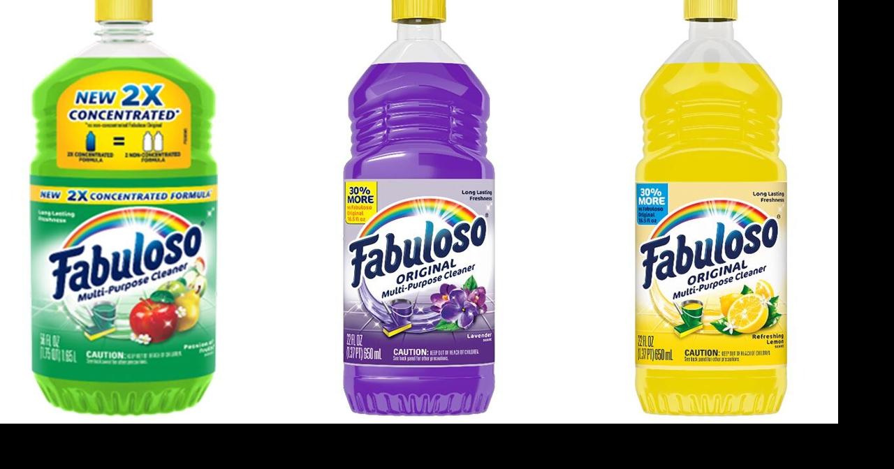 Recall alert 4.9M bottles of Fabuloso multipurpose cleaner recalled